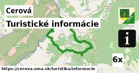 Turistické informácie, Cerová