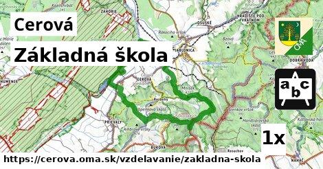 Základná škola, Cerová