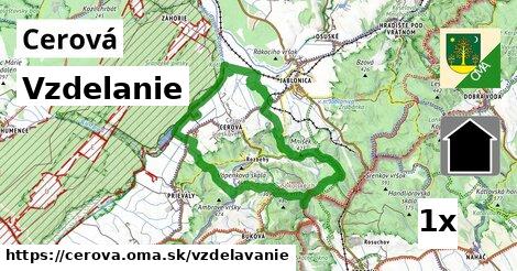 vzdelanie v Cerová