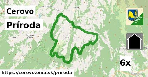 príroda v Cerovo