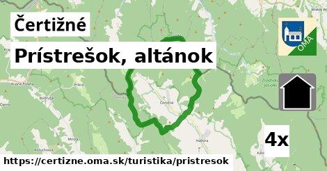 prístrešok, altánok v Čertižné