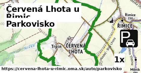 Parkovisko, Červená Lhota u Řimic