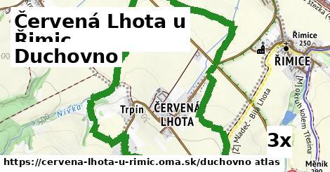 duchovno v Červená Lhota u Řimic