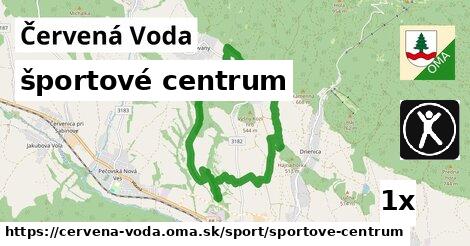 športové centrum v Červená Voda