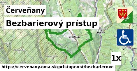 Bezbarierový prístup, Červeňany