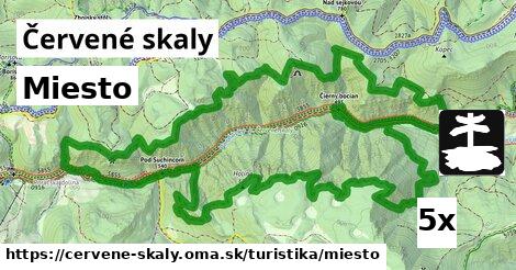 Miesto, Červené skaly