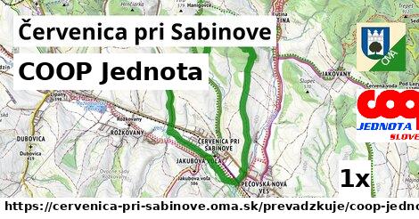 COOP Jednota, Červenica pri Sabinove