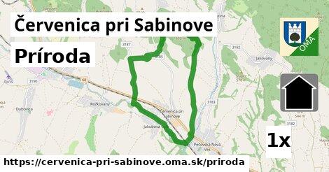 príroda v Červenica pri Sabinove