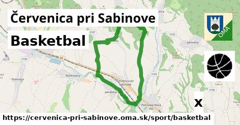 Basketbal, Červenica pri Sabinove