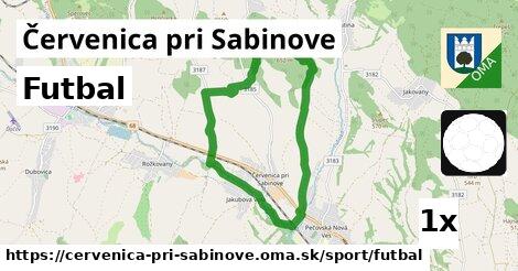 Futbal, Červenica pri Sabinove