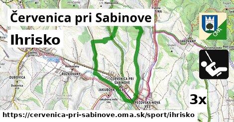 Ihrisko, Červenica pri Sabinove