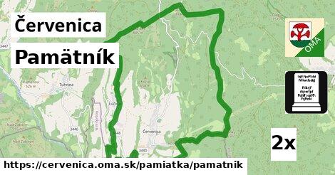 Pamätník, Červenica