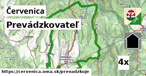 prevádzkovateľ v Červenica