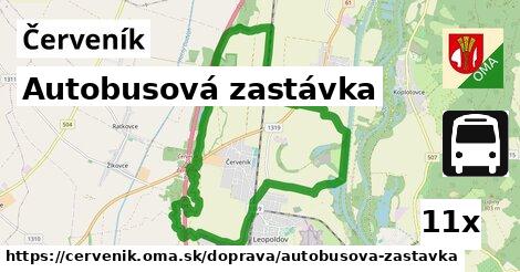 Autobusová zastávka, Červeník