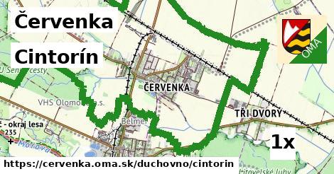 Cintorín, Červenka