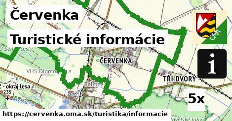 Turistické informácie, Červenka