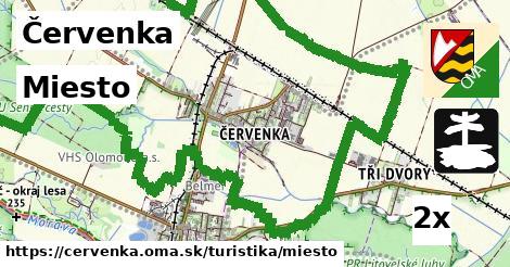 Miesto, Červenka