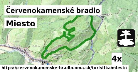 Miesto, Červenokamenské bradlo