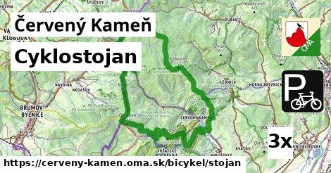 Cyklostojan, Červený Kameň