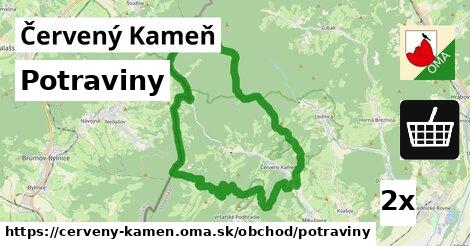 Potraviny, Červený Kameň