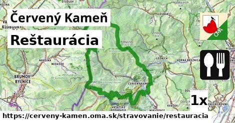 Reštaurácia, Červený Kameň