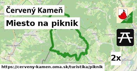 Miesto na piknik, Červený Kameň