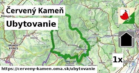 ubytovanie v Červený Kameň