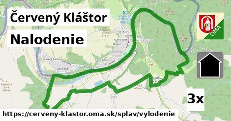 Nalodenie, Červený Kláštor