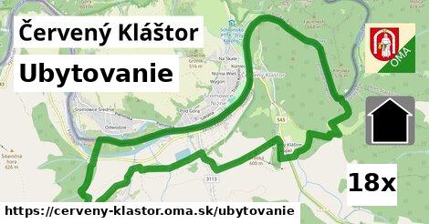 ubytovanie v Červený Kláštor