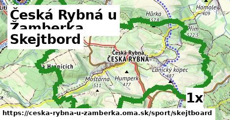 skejtbord v Česká Rybná u Žamberka