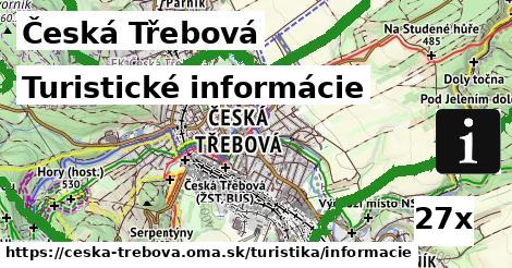 Turistické informácie, Česká Třebová