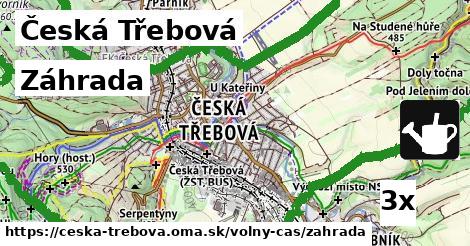 Záhrada, Česká Třebová