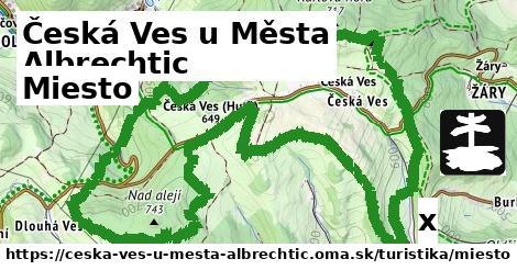 Miesto, Česká Ves u Města Albrechtic