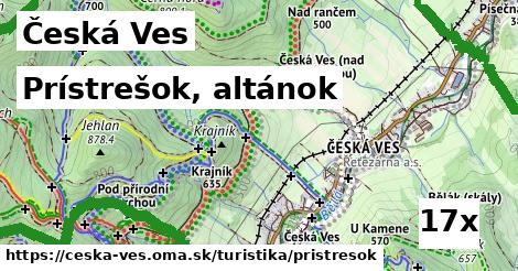 Prístrešok, altánok, Česká Ves