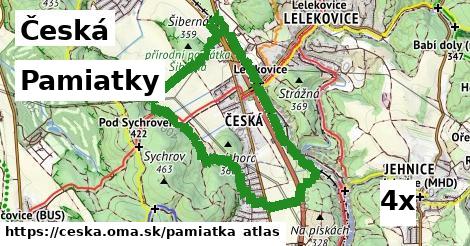 pamiatky v Česká