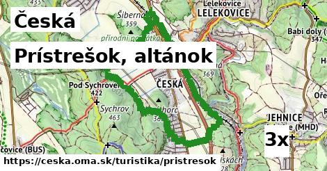 Prístrešok, altánok, Česká