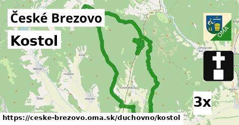 Kostol, České Brezovo