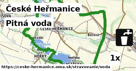 Pitná voda, České Heřmanice