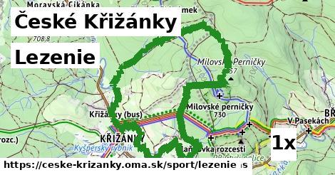 lezenie v České Křižánky