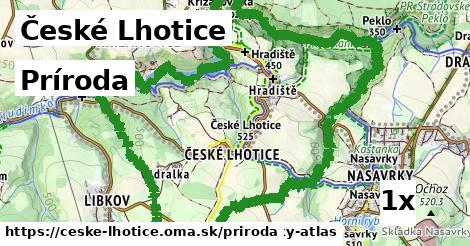 príroda v České Lhotice