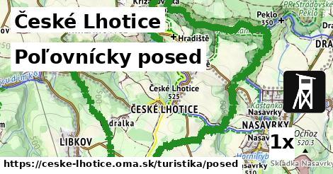 Poľovnícky posed, České Lhotice