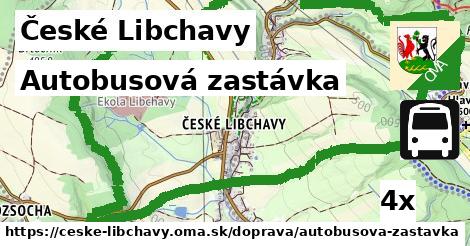 Autobusová zastávka, České Libchavy