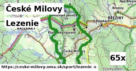 lezenie v České Milovy