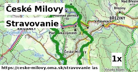 stravovanie v České Milovy