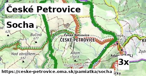 Socha, České Petrovice