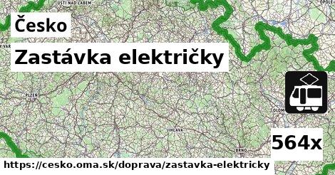 Zastávka električky, Česko