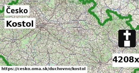 Kostol, Česko
