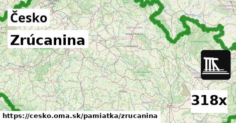 Zrúcanina, Česko