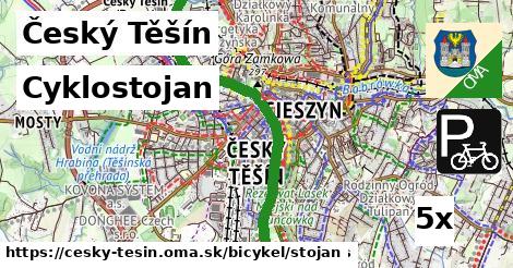 Cyklostojan, Český Těšín