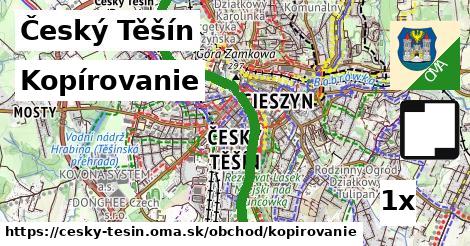 Kopírovanie, Český Těšín